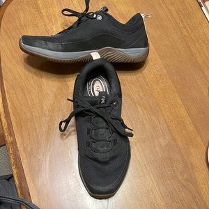 Ryka Women's Echo Black Lace Shoes, Sneakers, Casual Size 8.5